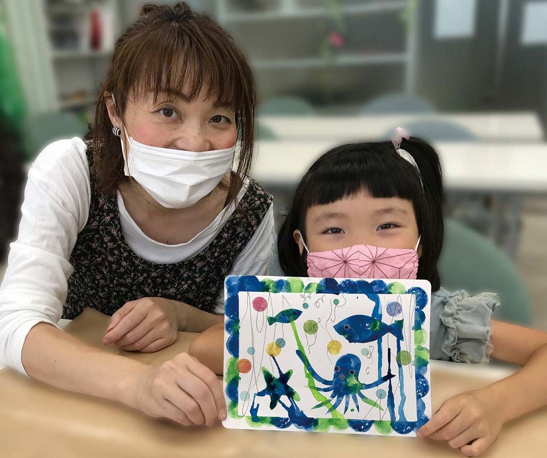 親子でアート1